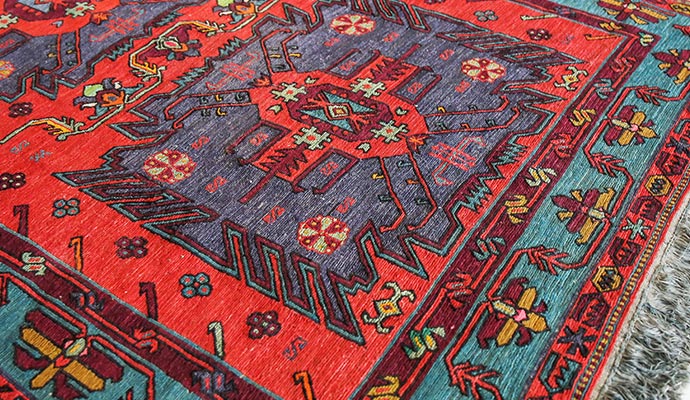 Color corrected rug
