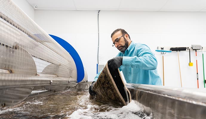 Expertise washing rugs