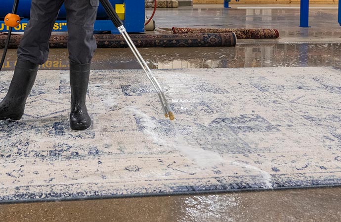 Professional premium rug cleaning service