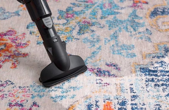 Dry cleaning service for rug