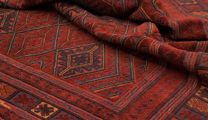 Afghan rug