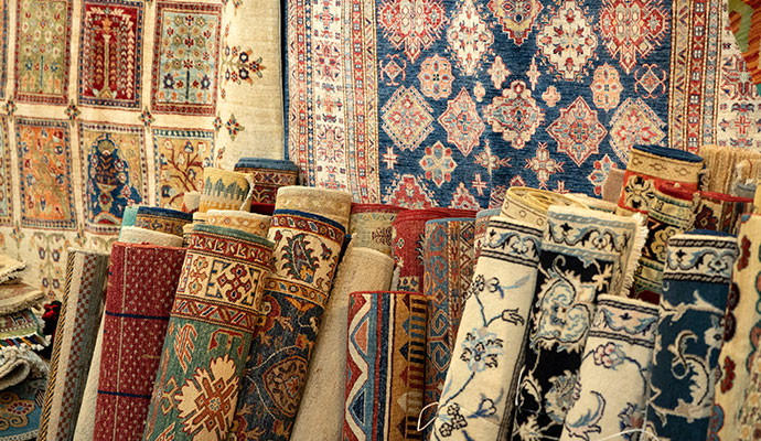 Different types of rugs