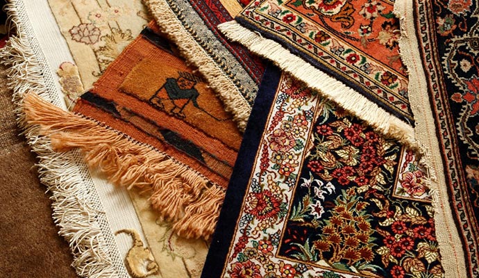 Silk rugs