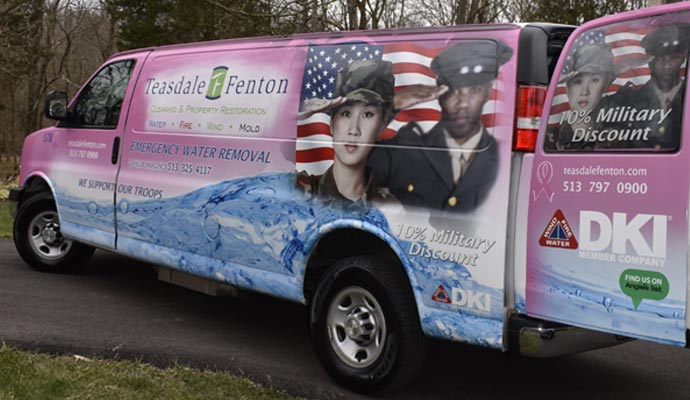 Teasdale service vehicle