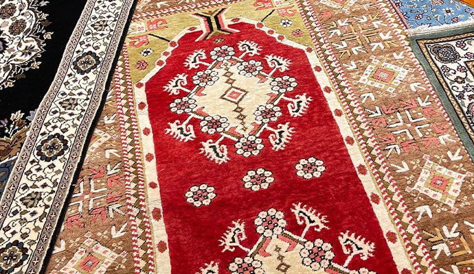 Silk rug