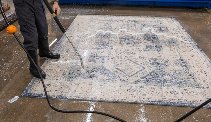 Hooked Rug Cleaning