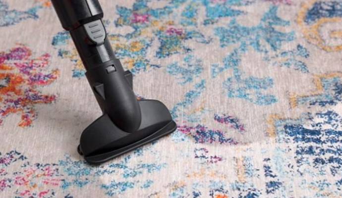 Dry cleaning service for rug