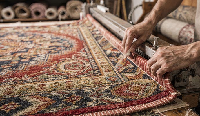 Rug binding services Rug binding services