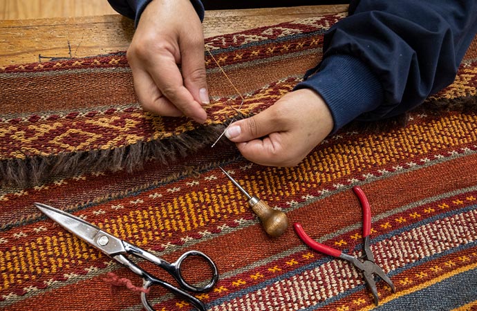 Professional rug repair & protection service